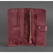 Портмоне з натуральної шкіри 7.0 "Інді" (бордове)
