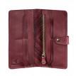 Портмоне з натуральної шкіри 7.0 "Інді" (бордове)