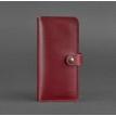 Портмоне из натуральной кожи 7.0 (бордовое)