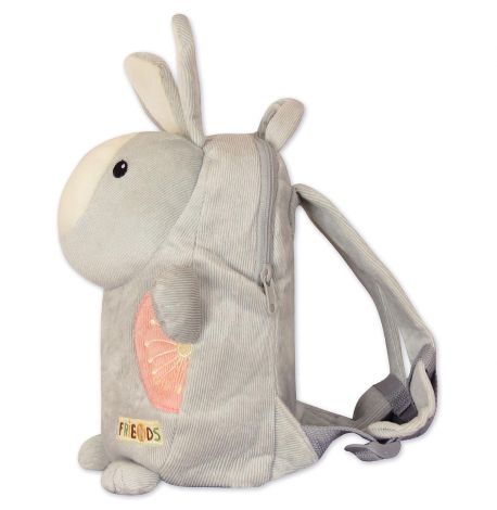 Детский рюкзак Rabbit Gray