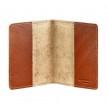 Обкладинка для паспорта зі шкіри 1.3 (світло-коричнева)
