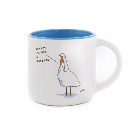 Кружка з Гусьом «Успєх» (350 мл) blue