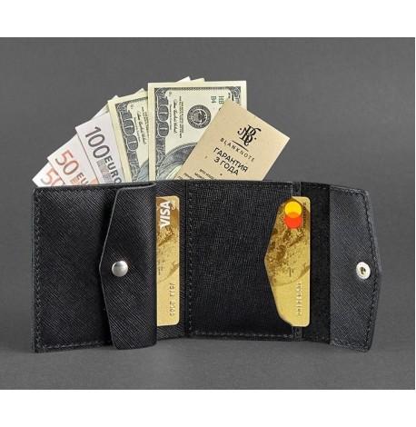 Кошелек женский из натуральной кожи 2.1 Blackwood (черный)