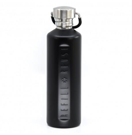 Пляшка для води Cheeki Classic Single Wall Matte Black (750 мл)