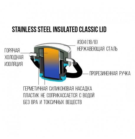 Пляшка для води Cheeki Classic Single Wall Silver (750 мл)