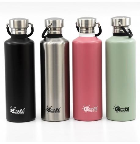 Пляшка для води Cheeki Classic Single Wall Silver (750 мл)