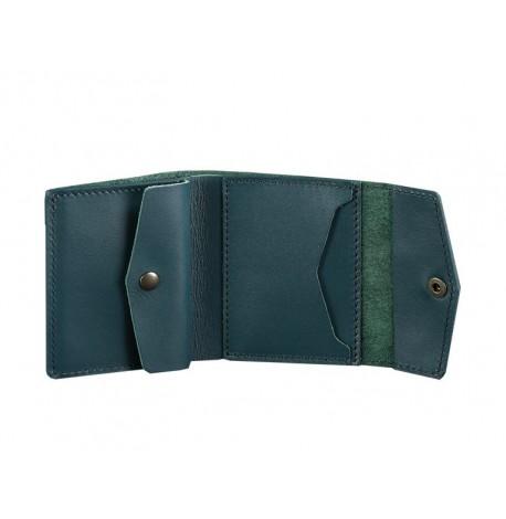 Гаманець жіночий з натуральної шкіри 2.1 (зелений)