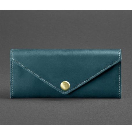 Кошелек женский из натуральной кожи Керри 1.0 (зеленый) кожа Krast