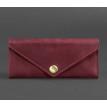 Гаманець жіночий з натуральної шкіри Керрі 1.0 (шкіра crazy horse) бордовий