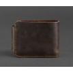 Мужское портмоне из натуральной кожи Zeus 9.0 (темно-коричневое)