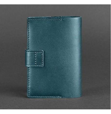 Обложка для паспорта из кожи 4.0 (зеленый) кожа Krast