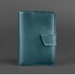 Обложка для паспорта из кожи 4.0 (зеленый) кожа Krast