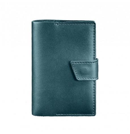 Обложка для паспорта из кожи 4.0 (зеленый) кожа Krast