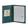 Обложка для паспорта из кожи 1.2 (зеленая)