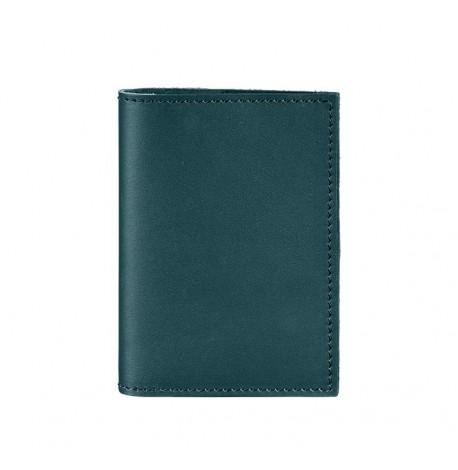 Обложка для паспорта из кожи 1.2 (зеленая)