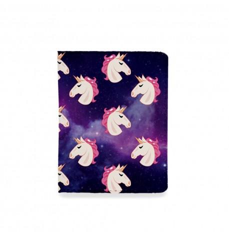 Обложка на ID паспорт или права "Единороги в космосе"