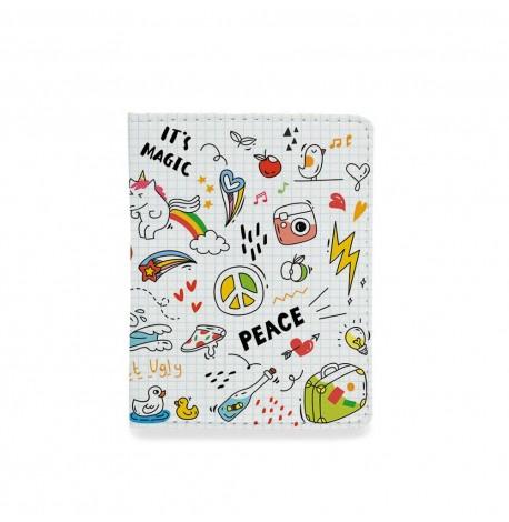 Обкладинка на ID паспорт або права "Зошит"