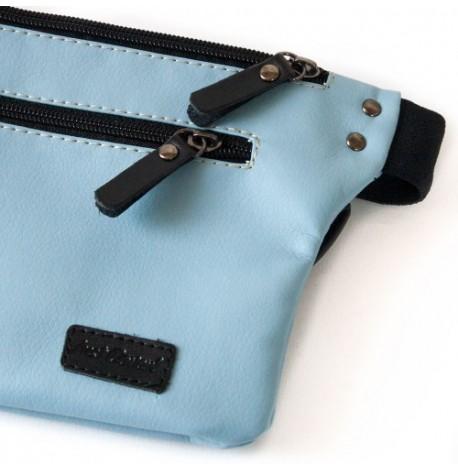 Поясна сумка-бананка Спорт (блакитна)