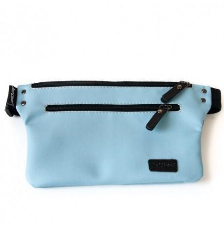 Поясна сумка-бананка Спорт (блакитна)