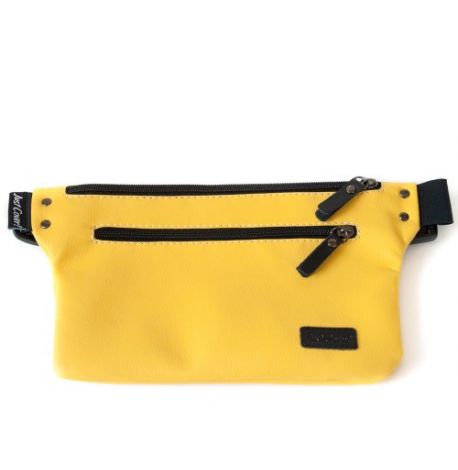 Поясна сумка-бананка Спорт (жовта)