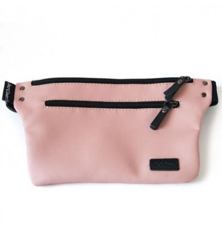 Поясна сумка-бананка Спорт (пудрова)