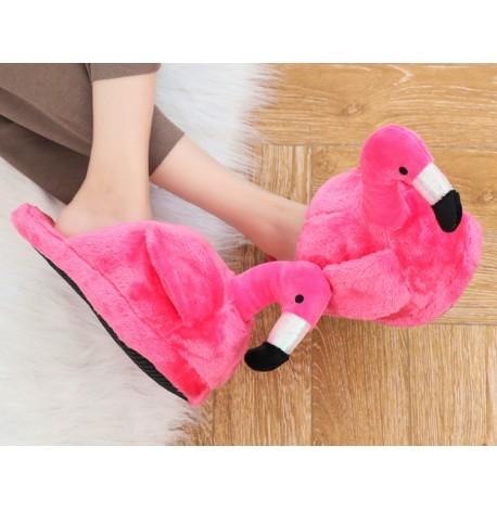 Домашние тапочки "Фламинго" (розовые)