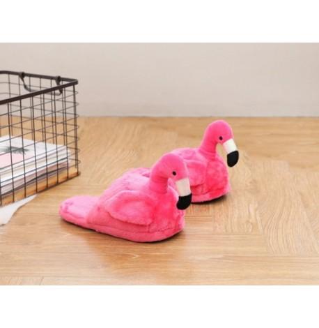 Домашние тапочки "Фламинго" (розовые)