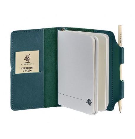 Шкіряний блокнот софт-бук 3.0 (малахіт)