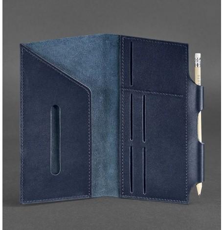 Кожаный тревел-кейс 3.0 (темно-синий)