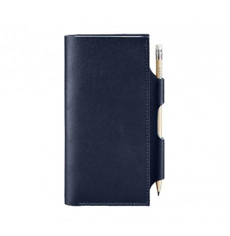 Кожаный тревел-кейс 3.0 (темно-синий)