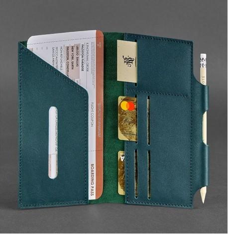 Кожаный тревел-кейс 3.0 (зеленый)