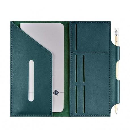 Кожаный тревел-кейс 3.0 (зеленый)