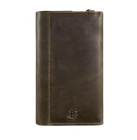 Клатч-органайзер (тревел-кейс) 5.0 (темно-коричневий) шкіра Crazy Horse