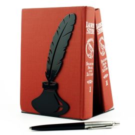 Держатель для книг Glozis Feather (черный)