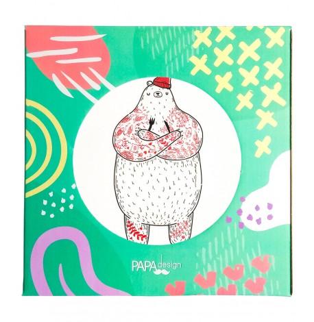 Тарелка «Голодный Мишка»