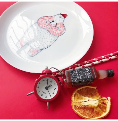 Тарелка «Голодный Мишка»