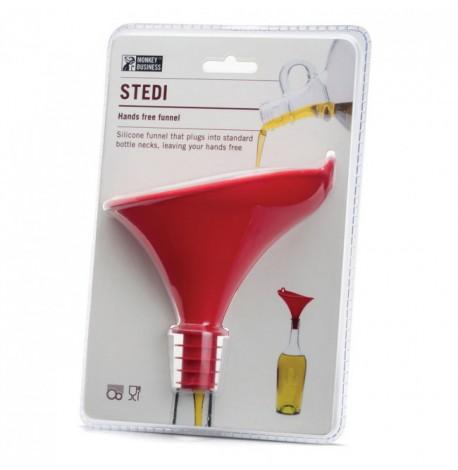 Лійка для пляшки Stedi Monkey Business (червона)