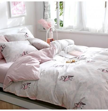 Комплект постельного белья "Филин" (двуспальный-евро)