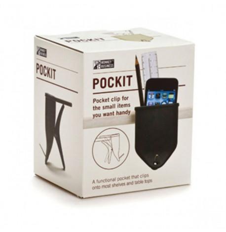 Універсальна кліпса-органайзер Pockit Monkey Business (чорна)