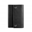 Кожаный блокнот софт-бук 5.0 A5 mini (черный)