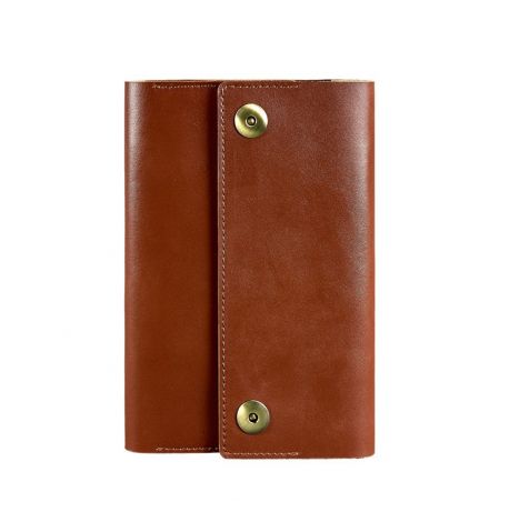 Шкіряний блокнот софт-бук 5.0 A5 mini (світло-коричневий)