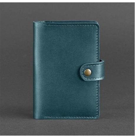 Обложка для паспорта из кожи 3.0 (зеленая)