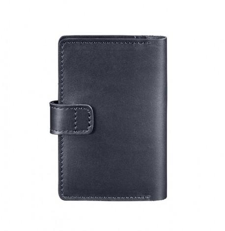 Обложка для паспорта из кожи 3.0 (темно-синий)