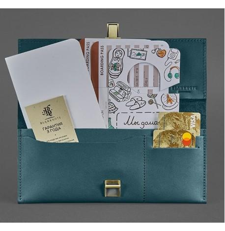 Шкіряний тревел-кейс Journey 2.0 (зелений)