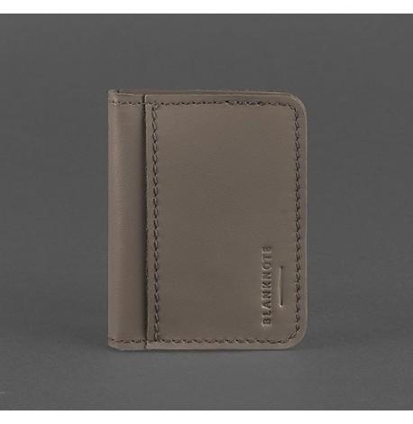 Шкіряна обкладинка для прав або id-паспорта 4.0 (темно-бежева)