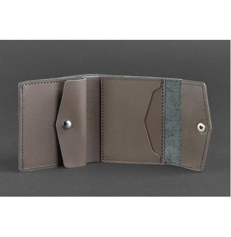 Кошелек женский из натуральной кожи 2.1 (темно-бежевый)