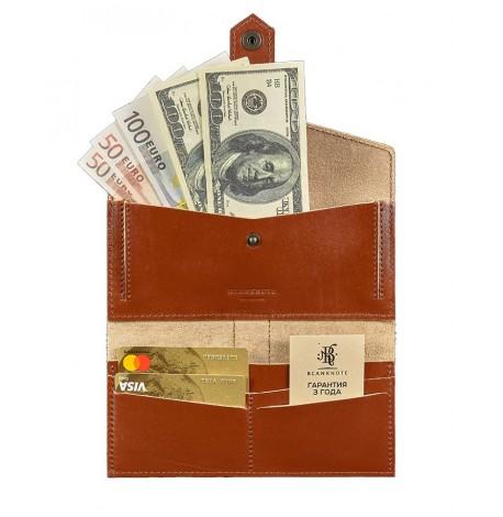 Портмоне из натуральной кожи 3.0 (светло-коричневое)