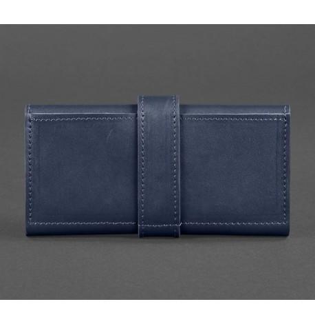 Портмоне з натуральної шкіри 3.0 (темно-синій)