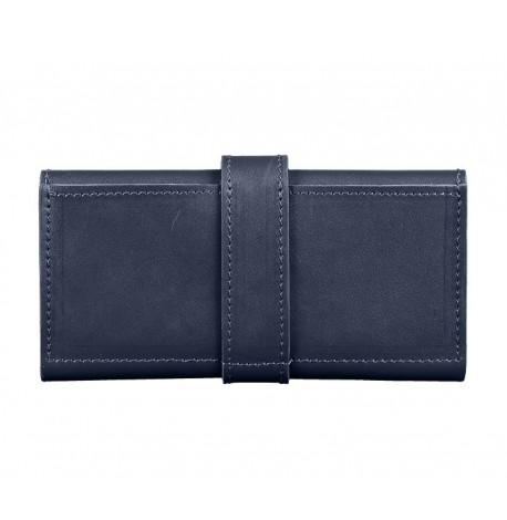 Портмоне з натуральної шкіри 3.0 (темно-синій)