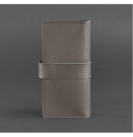 Портмоне з натуральної шкіри 3.1 (шкіра Krast) темно-бежеве